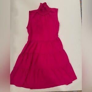 Amanda Uprichard Fushia sleeveless dress